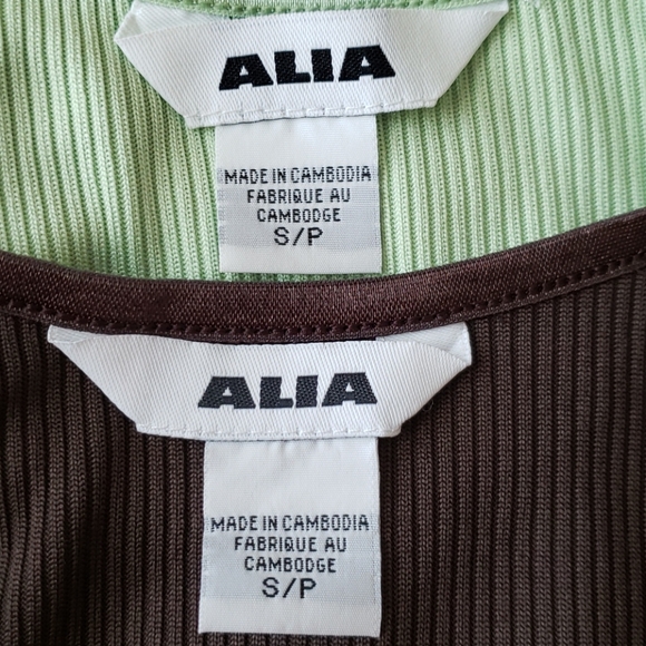 Two Alia Lightweight Tops - Picture 6 of 7